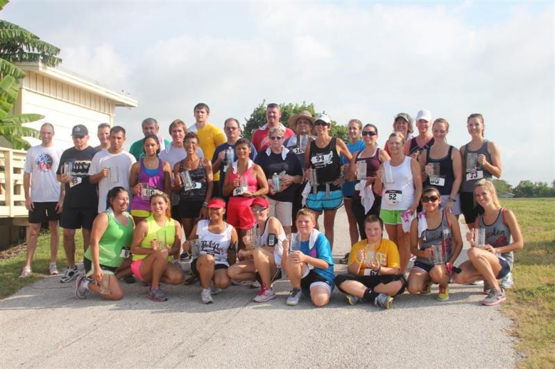 2012 5K Run Trophy winners